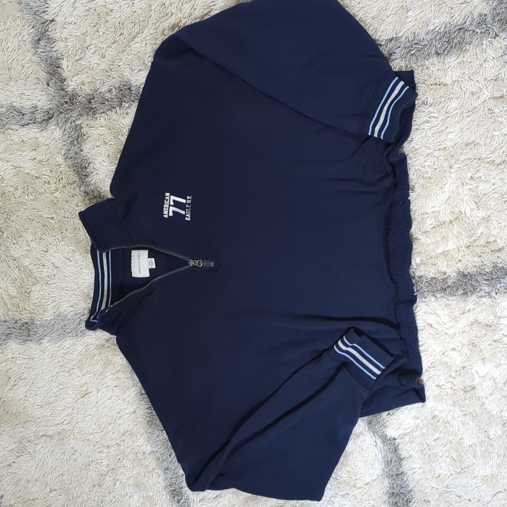 AMERICAN EAGLE CROPPED HOODIE M